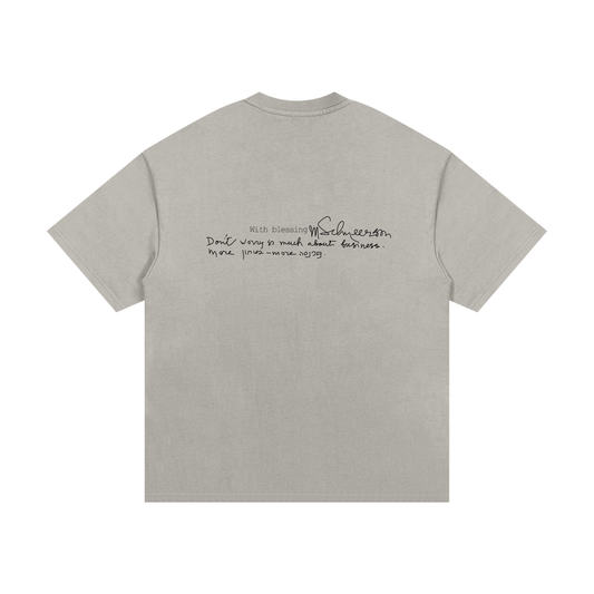 REBBE Essential Heavy Cotton T-Shirt.