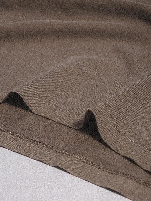 Genesis Core Boxy T fabric | brown