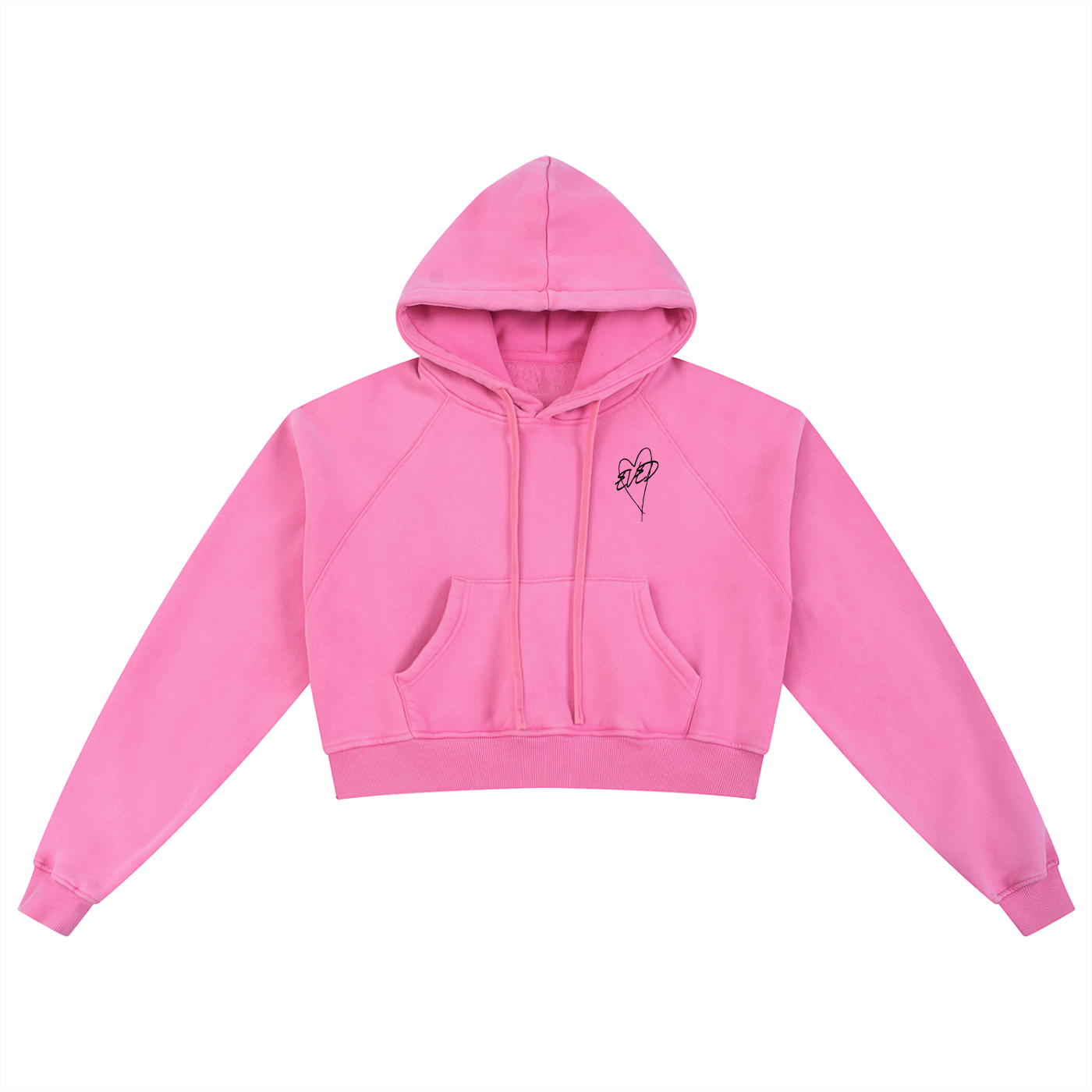 Women’s Washed Cropped Hoodie