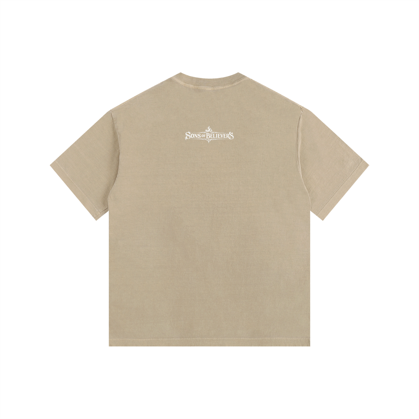 SOB Vintage Washed Oversized Cotton T-Shirt