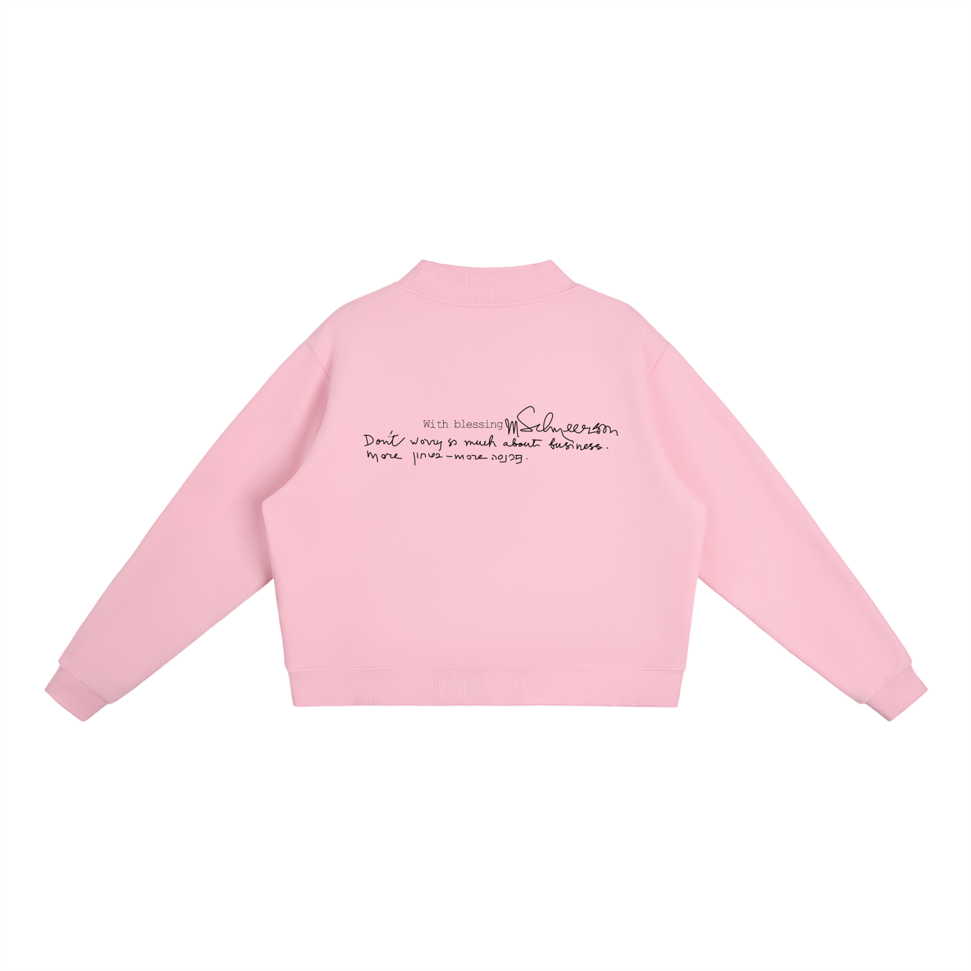Women’s Essential Fleece Mock-Neck Crew Sweatshirt