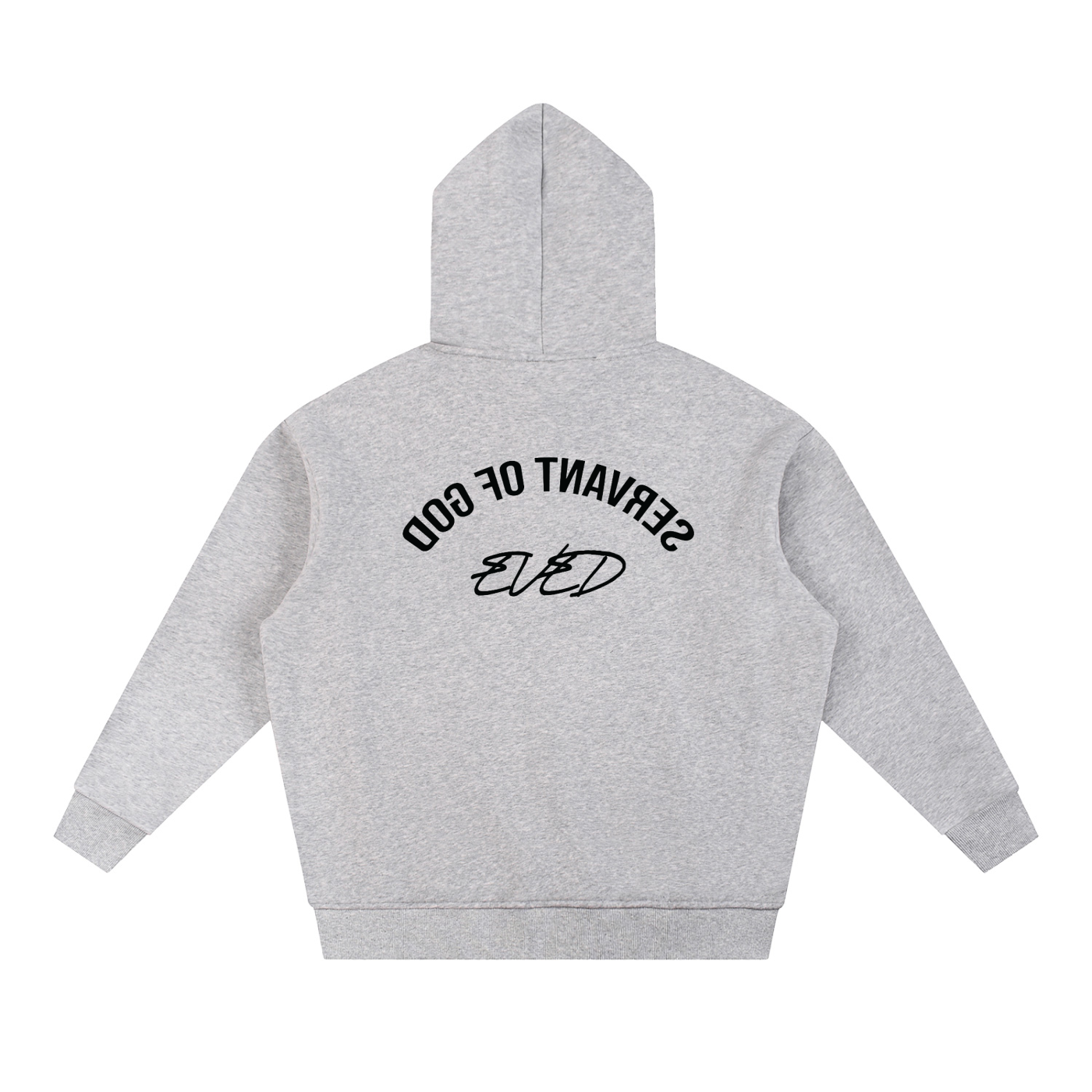 Contrast Tape Fleece Hoodie