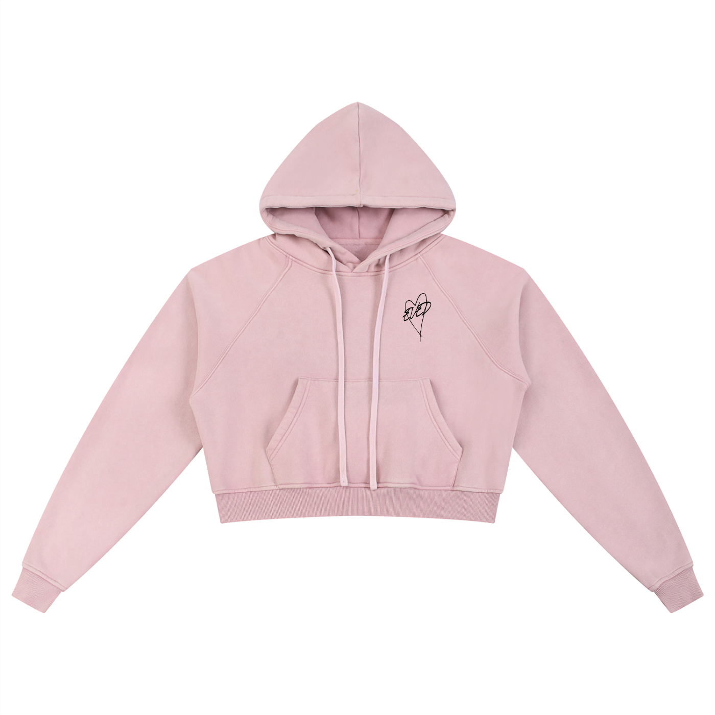 Women’s Washed Cropped Hoodie