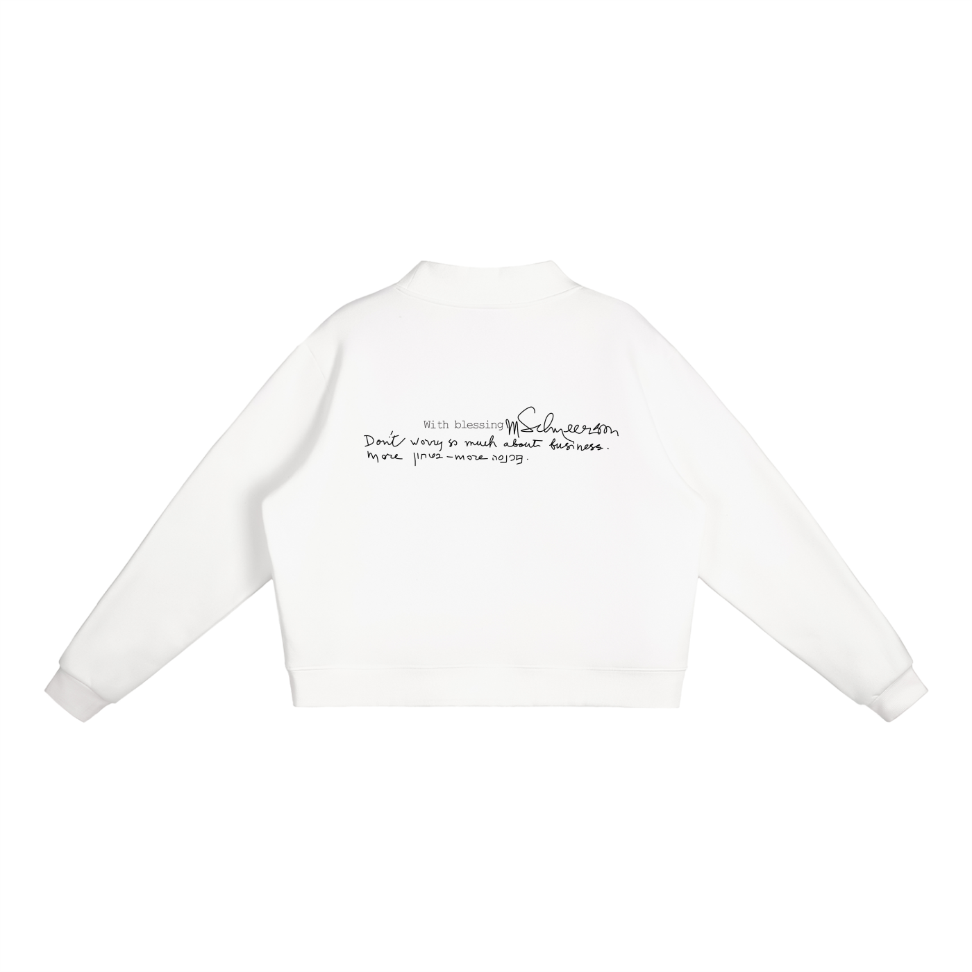 Women’s Essential Fleece Mock-Neck Crew Sweatshirt