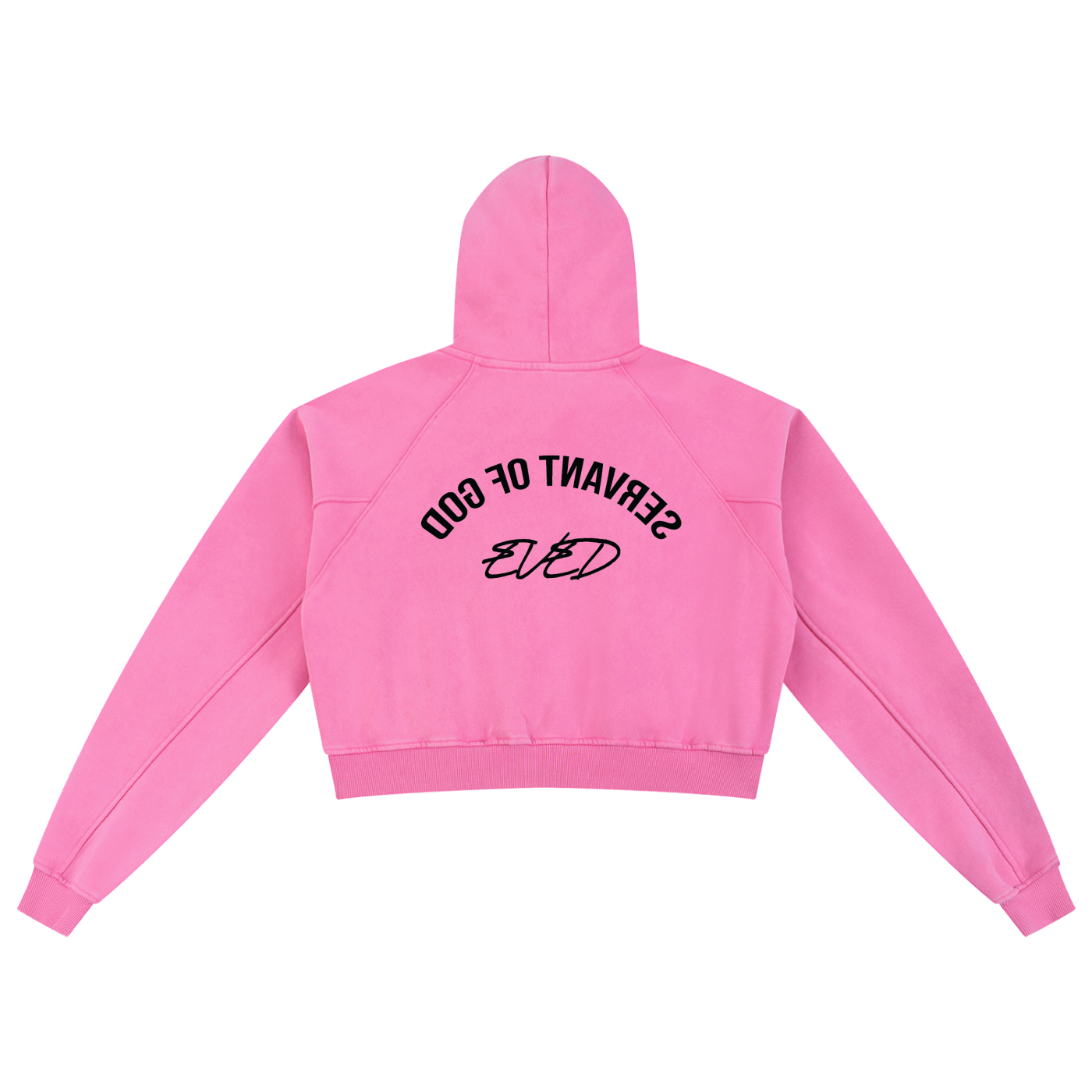 Women’s Washed Cropped Hoodie