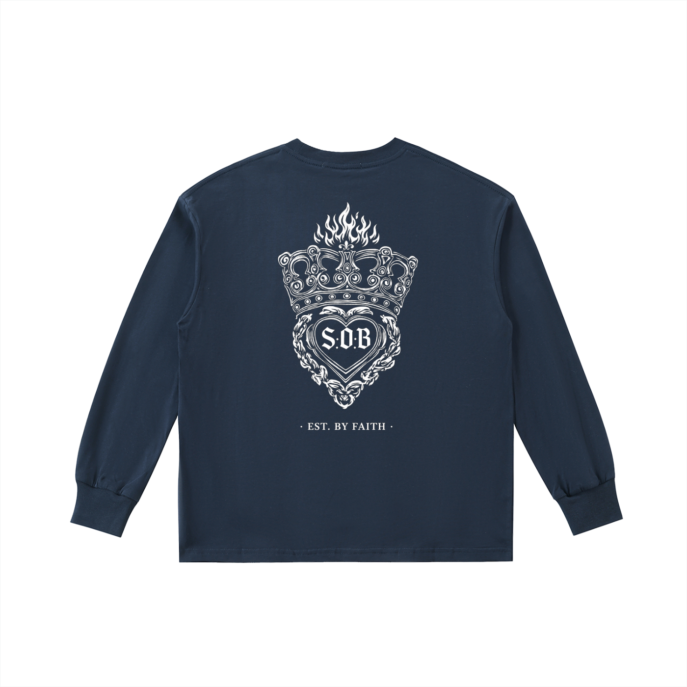 SOB Kids' Quick-Dry Cotton Long-Sleeve Tee