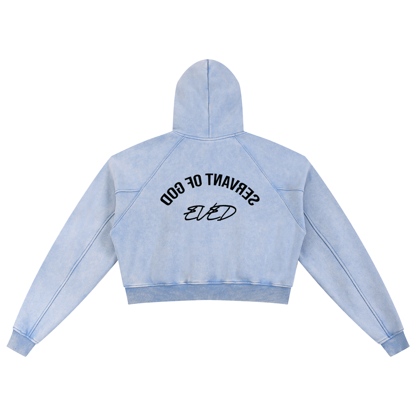 Women’s Washed Cropped Hoodie