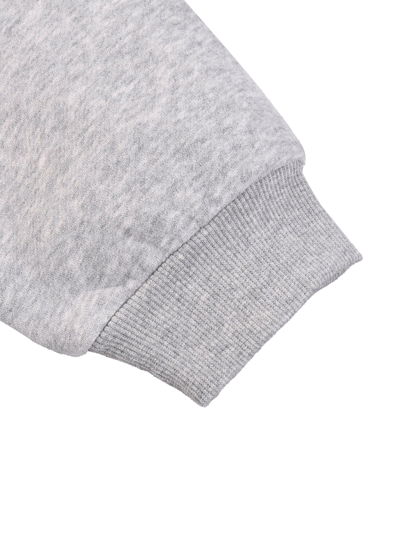 Contrast Tape Fleece Hoodie