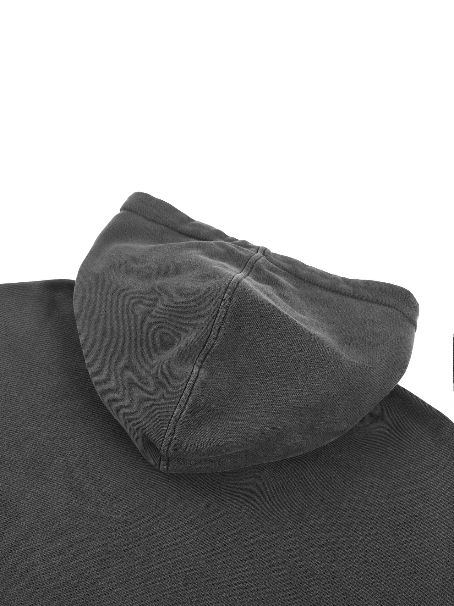 Rebbe Washed Raw Edge Double Layered Hoodie